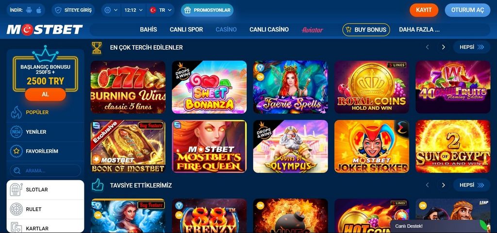 Mostbet Casino CZ online